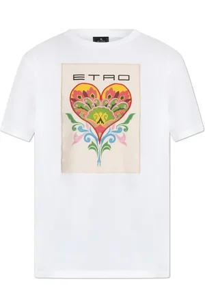 Etro Mujer, Camisetas, Blanco, Talla: L