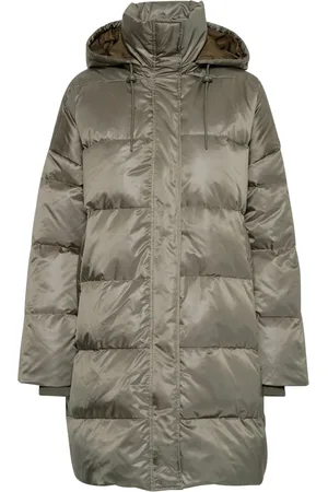 My Essential Wardrobe Mujer, Abrigos, Verde, Talla: L