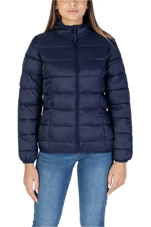 B YOUNG Mujer, Chaquetas, Azul, Talla: S