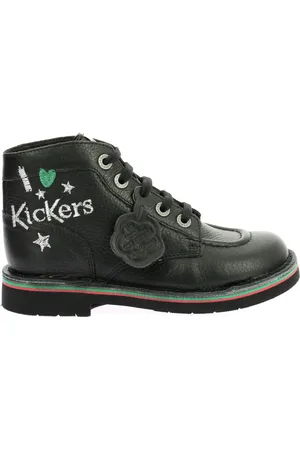 Kickers Mujer, Zapatos, Negro, Talla: 37 EU