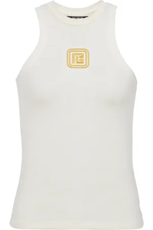 Balmain Mujer, Camisetas, Blanco, Talla: XS