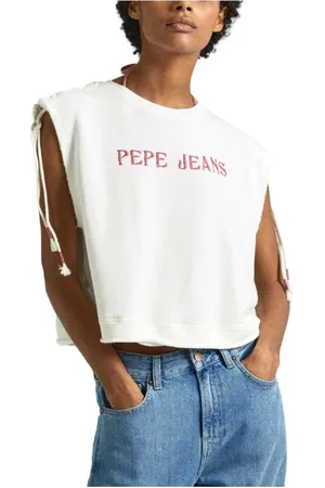 Pepe Jeans Mujer, Camisetas, Blanco, Talla: M