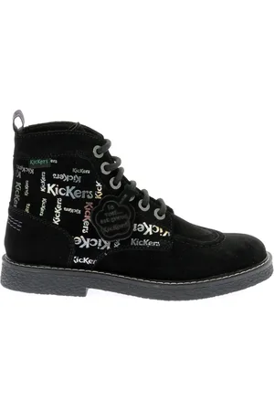 Kickers Mujer, Zapatos, Negro, Talla: 37 EU