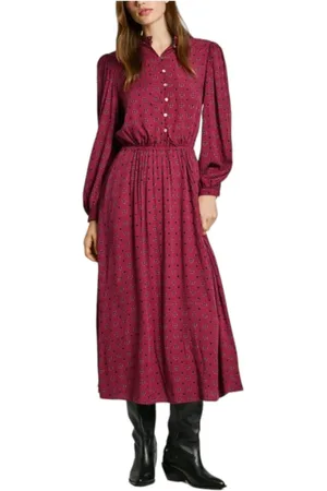 Pepe Jeans Mujer, Vestidos, Rojo, Talla: S