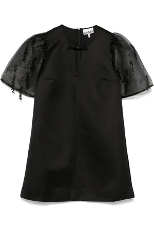 Ganni Mujer, Vestidos, Negro, Talla: L