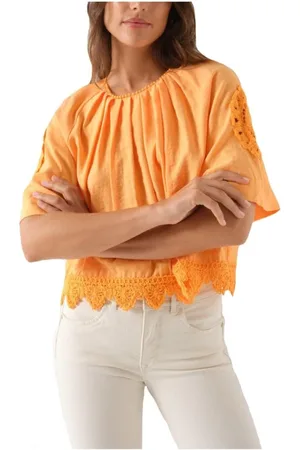Salsa Mujer, Blusas y Camisas, Naranja, Talla: S