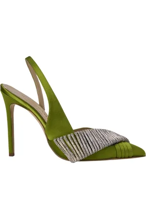 Hibourama Mujer, Zapatos, Verde, Talla: 37 EU