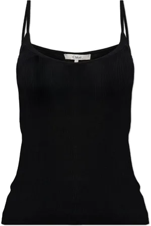 Chloé Mujer, Camisetas, Negro, Talla: L