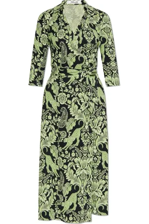 Diane von Furstenberg Mujer, Vestidos, Verde, Talla: M
