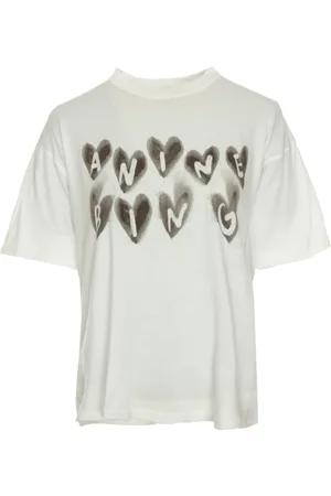 ANINE BING Mujer, Camisetas, Blanco, Talla: S