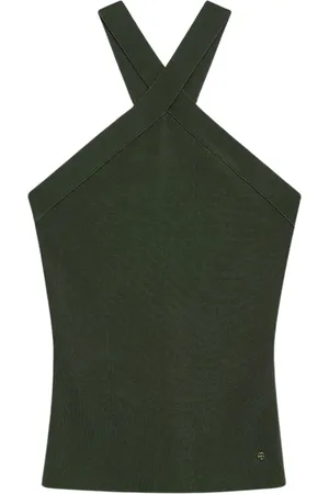 ANINE BING Mujer, Camisetas, Verde, Talla: S