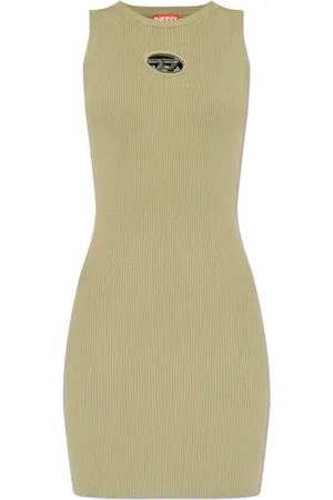 Diesel Mujer, Vestidos, Verde, Talla: 2XS