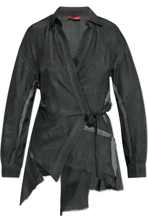 Diesel Mujer, Blusas y Camisas, Gris, Talla: XS