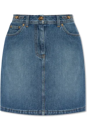 VERSACE Mujer, Faldas, Azul, Talla: XS