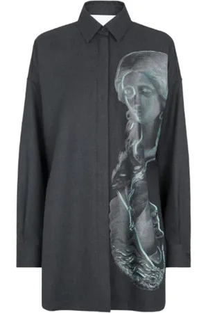 Fendi Mujer, Vestidos, Gris, Talla: M