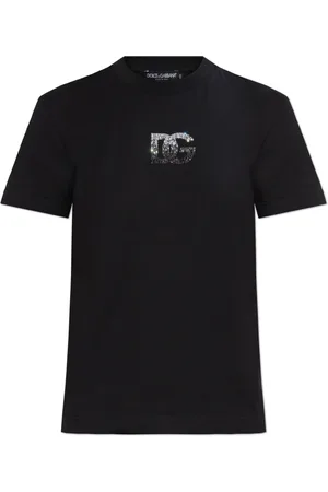 Dolce & Gabbana Mujer, Camisetas, Negro, Talla: XS