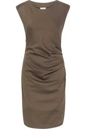 Kaffe Mujer, Vestidos, Marrón, Talla: S