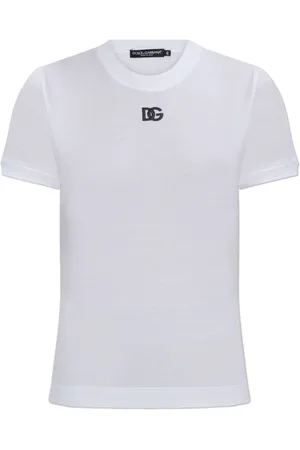 Dolce & Gabbana Mujer, Camisetas, Blanco, Talla: M