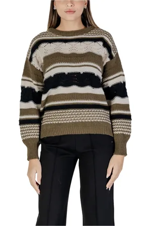 Ichi Mujer, Jerseys, Verde, Talla: XS