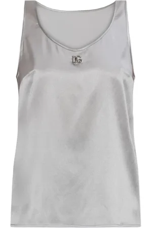Dolce & Gabbana Mujer, Camisetas, Gris, Talla: XS