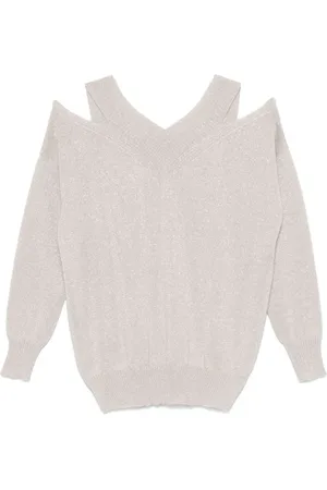 D.EXTERIOR Mujer, Jerseys, Gris, Talla: S