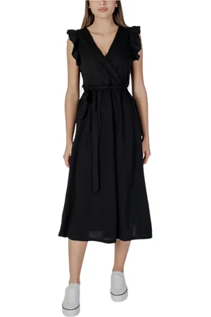 B YOUNG Mujer, Vestidos, Negro, Talla: M