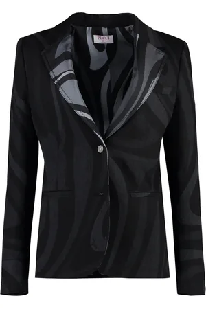Emilio Pucci Mujer, Chaquetas, Negro, Talla: S