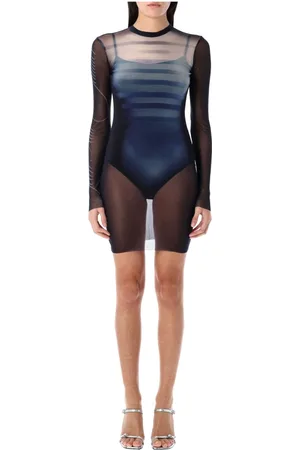 Jean Paul Gaultier Mujer, Vestidos, Azul, Talla: XS