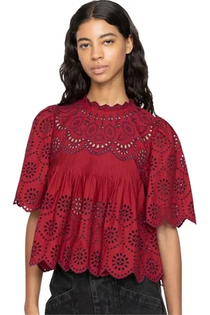 SEA Mujer, Blusas y Camisas, Rojo, Talla: M