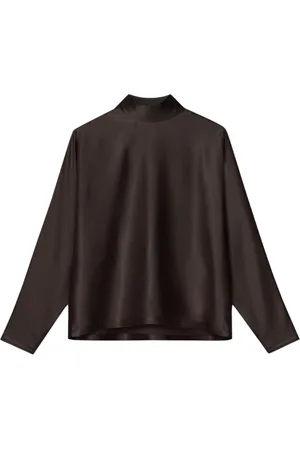 AERON Mujer, Blusas y Camisas, Marrón, Talla: S