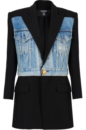 Balmain Mujer, Chaquetas, Negro, Talla: S