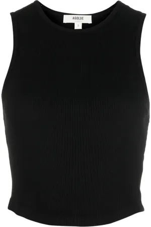AGOLDE Mujer, Camisetas, Negro, Talla: M