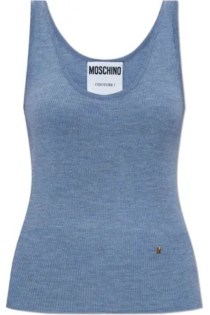 Moschino Mujer, Camisetas, Azul, Talla: S