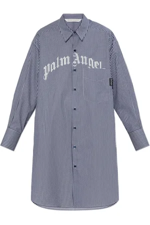 Palm Angels Mujer, Vestidos, Azul, Talla: M