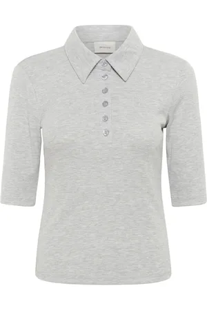 Gestuz Mujer, Camisetas, Gris, Talla: S