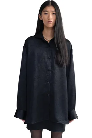 AERON Mujer, Blusas y Camisas, Negro, Talla: L