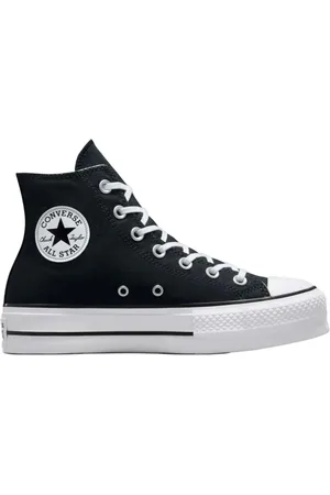 Converse negras altas 39 best sale