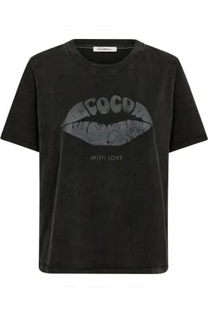 Co`Couture Mujer, Camisetas, Negro, Talla: S