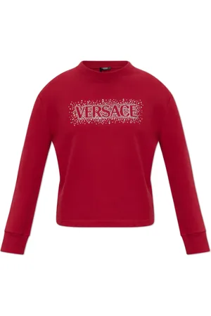 VERSACE Mujer, Sudaderas, Rojo, Talla: 2XS