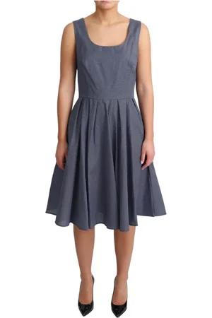 Dolce & Gabbana Mujer, Vestidos, Azul, Talla: M