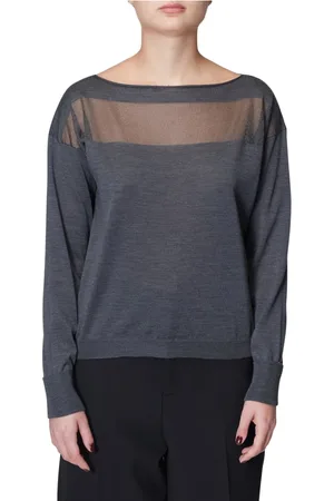 Roberto Collina Mujer, Camisetas, Azul, Talla: S