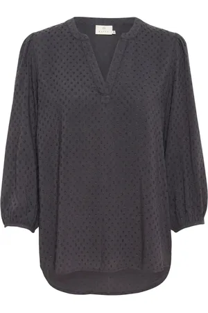 Kaffe Mujer, Blusas y Camisas, Gris, Talla: 3XL