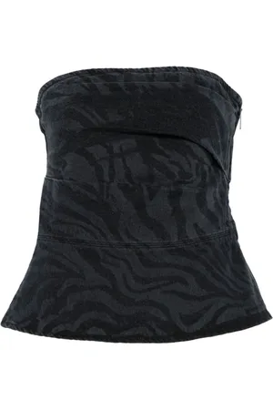 ROTATE Mujer, Camisetas, Negro, Talla: XS