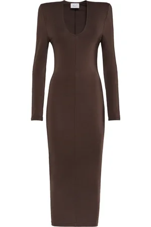 MVP Wardrobe Mujer, Vestidos, Marrón, Talla: S
