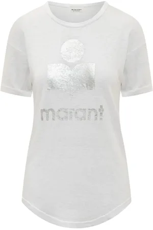 Isabel Marant Mujer, Camisetas, Blanco, Talla: L
