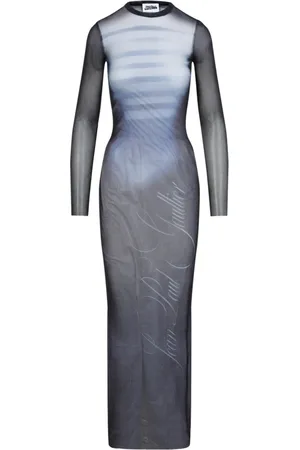 Jean Paul Gaultier Mujer, Vestidos, Azul, Talla: M