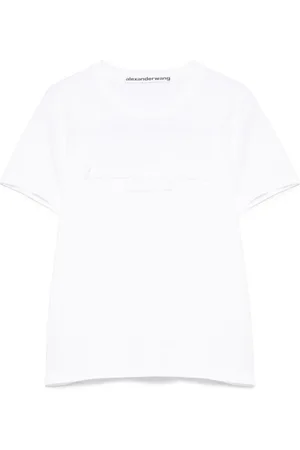 Alexander Wang Mujer, Camisetas, Blanco, Talla: S