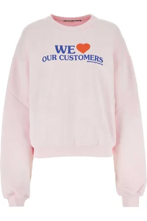 Alexander Wang Mujer, Sudaderas, Rosa, Talla: L