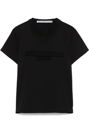 Alexander Wang Mujer, Camisetas, Negro, Talla: M