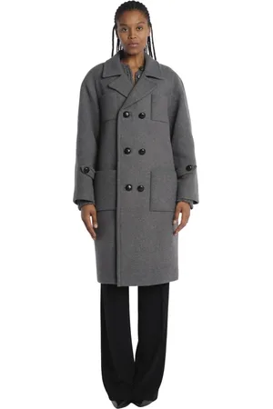 Nº21 Mujer, Abrigos, Gris, Talla: M